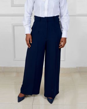 Straight Pant in Navy Blue